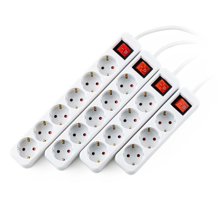 Разклонител с ключ, 3G, 1.5mm2, 1.5m дължина Разклонител с ключ, 3G, 1.5mm2, 1.5m дължина - Електроуреди