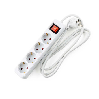 Разклонител с ключ, 4G, 1.5mm2,  1.5m дължина