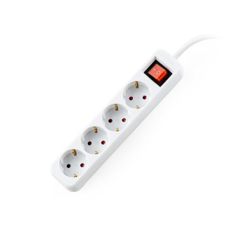 Разклонител с ключ, 4G, 1.5mm2,  1.5m дължина