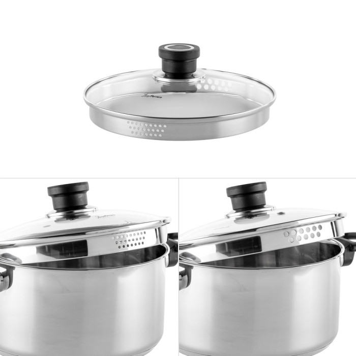Тенджера Luigi Ferrero Sophia FR-3404 22x12cm, 4.2L Тенджера Luigi Ferrero Sophia FR-3404 22x12cm, 4.2L - Кухня