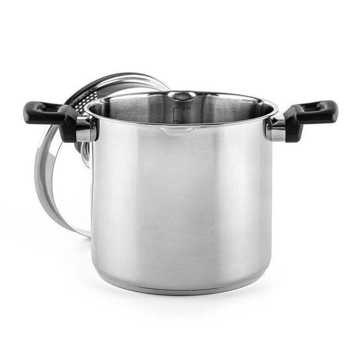 Тенджера дълбока Luigi Ferrero Sophia FR-3408 24x20cm, 8.6L Тенджера дълбока Luigi Ferrero Sophia FR-3408 24x20cm, 8.6L - Кухня