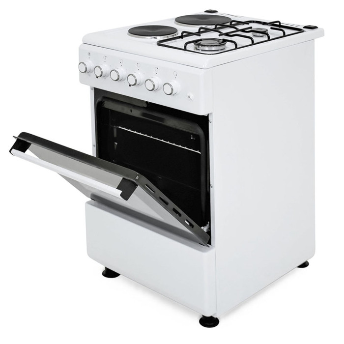 Голяма готварска печка Muhler ELC-500G, 2Г+2Е Голяма готварска печка Muhler ELC-500G, 2Г+2Е - Електроуреди