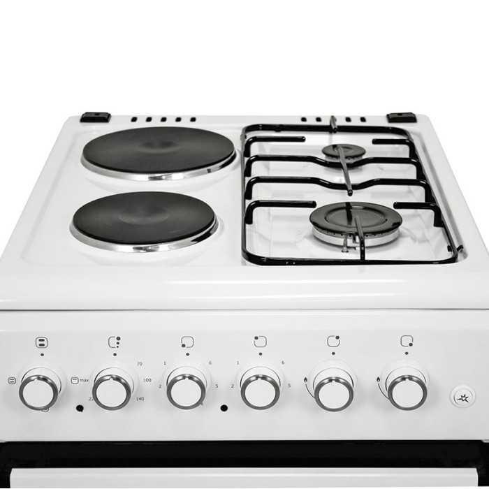 Голяма готварска печка Muhler ELC-500G, 2Г+2Е Голяма готварска печка Muhler ELC-500G, 2Г+2Е - Електроуреди