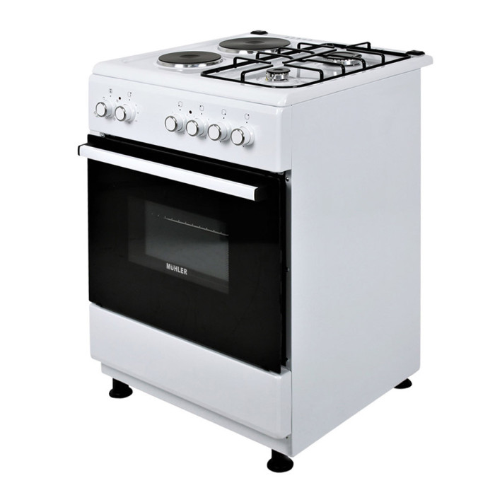 Голяма готварска печка Muhler ELC-600G, 2Г+2Е Голяма готварска печка Muhler ELC-600G, 2Г+2Е - Електроуреди