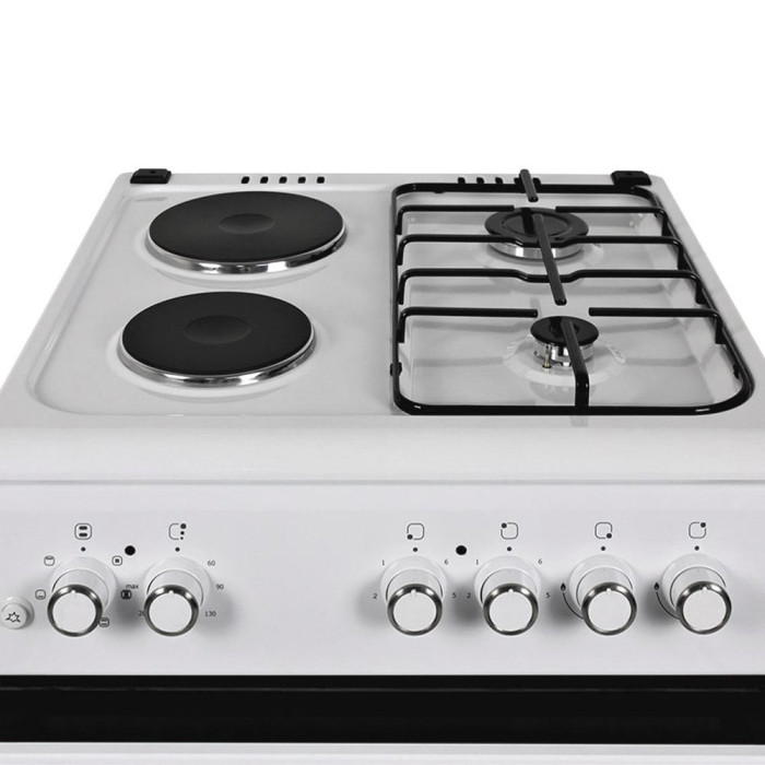 Голяма готварска печка Muhler ELC-600G, 2Г+2Е Голяма готварска печка Muhler ELC-600G, 2Г+2Е - Електроуреди