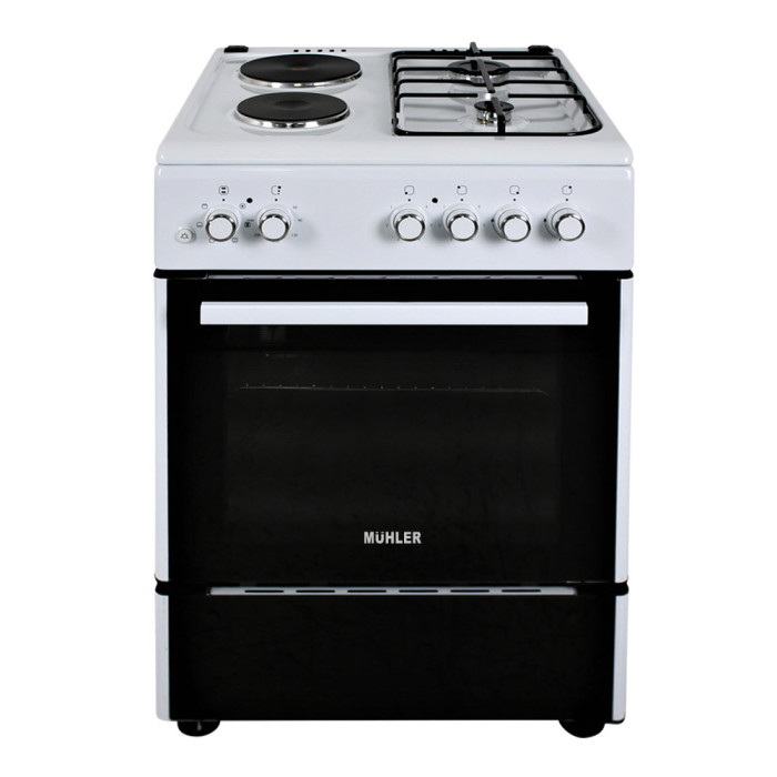 Голяма готварска печка Muhler ELC-R601G, 2Г+2Е Голяма готварска печка Muhler ELC-R601G, 2Г+2Е - Електроуреди