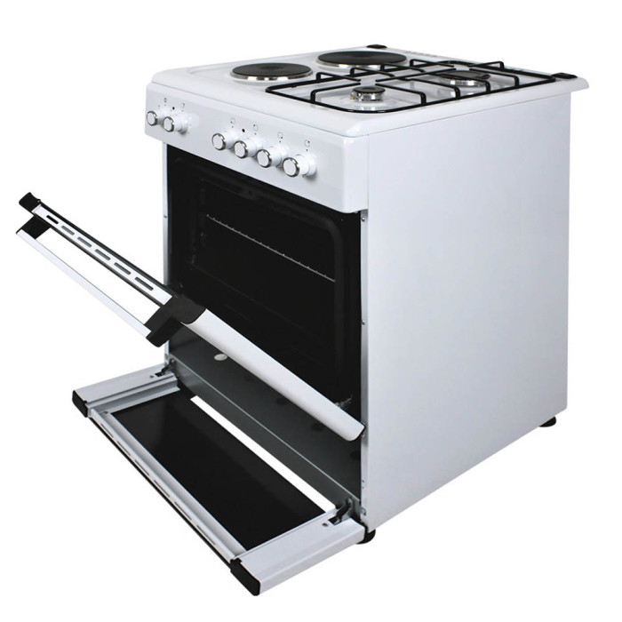 Голяма готварска печка Muhler ELC-R601G, 2Г+2Е Голяма готварска печка Muhler ELC-R601G, 2Г+2Е - Електроуреди