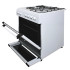 Голяма готварска печка Muhler ELC-R601G, 2Г+2Е Голяма готварска печка Muhler ELC-R601G, 2Г+2Е - Електроуреди