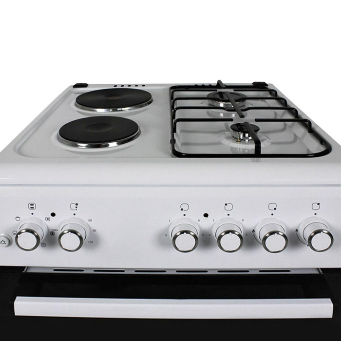 Голяма готварска печка Muhler ELC-R601G, 2Г+2Е Голяма готварска печка Muhler ELC-R601G, 2Г+2Е - Електроуреди