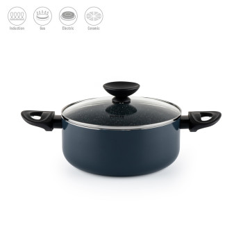 Тенджера Muhler Nia MR-2244 22x9.5cm, 3.1L.