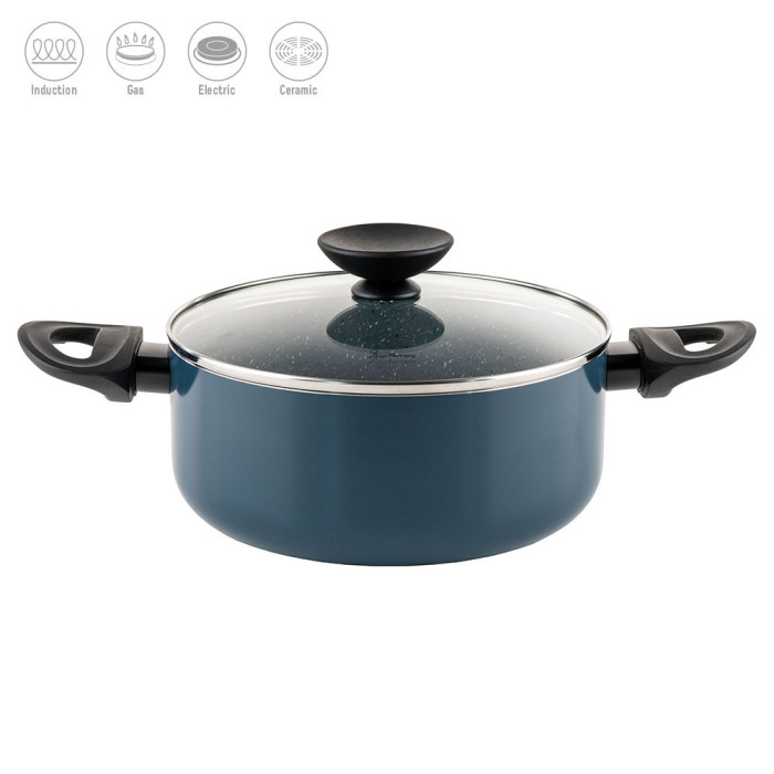 Тенджера Luigi Ferrero Prima FR-2244 22x9.5cm, 3.1L Тенджера Luigi Ferrero Prima FR-2244 22x9.5cm, 3.1L - Кухня