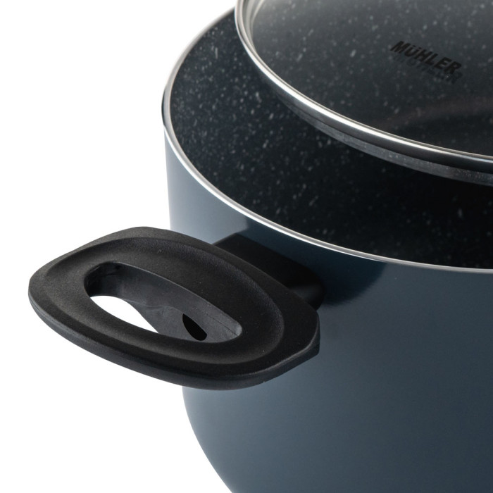 Тенджера дълбока Muhler Nia MR-2245D 22x13cm, 4.5L Тенджера дълбока Muhler Nia MR-2245D 22x13cm, 4.5L - Кухня