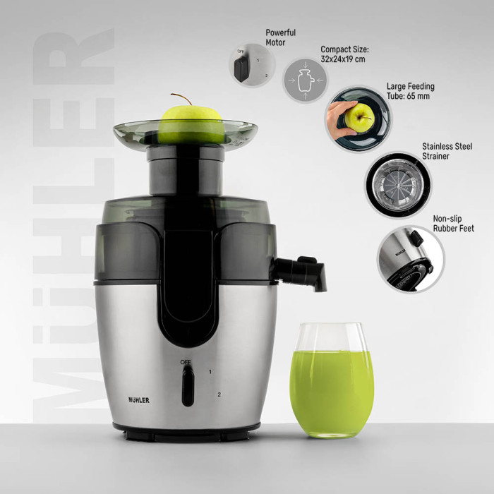 Сокоизстисквачка Muhler MJ-696 Сокоизстисквачка Muhler MJ-696 - Електроуреди