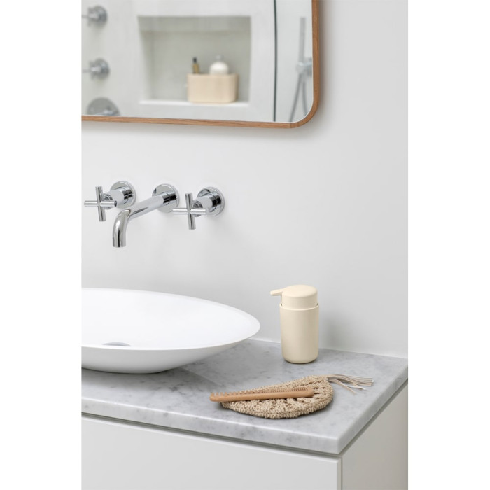 Дозатор за течен сапун Brabantia ReNew Soft Beige Дозатор за течен сапун Brabantia ReNew Soft Beige - Баня и почистване