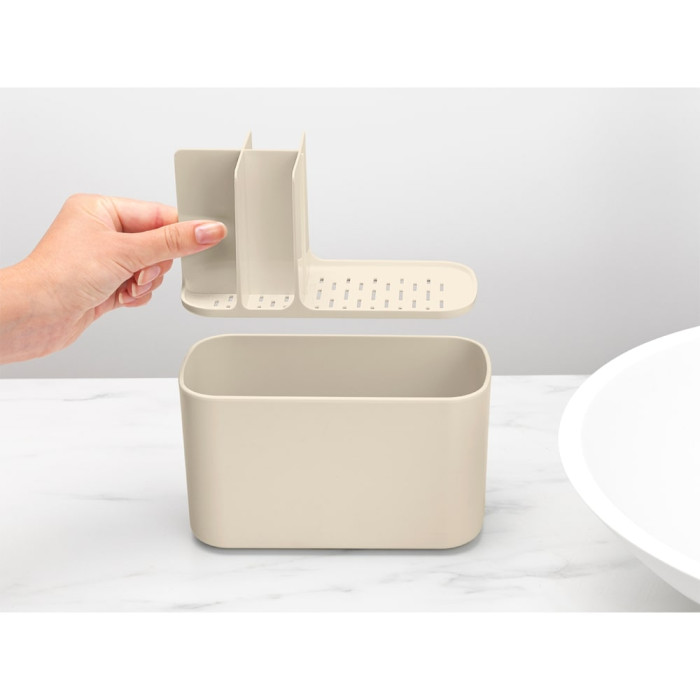 Кутия за аксесоари за баня Brabantia ReNew Soft Beige Кутия за аксесоари за баня Brabantia ReNew Soft Beige - Баня и почистване