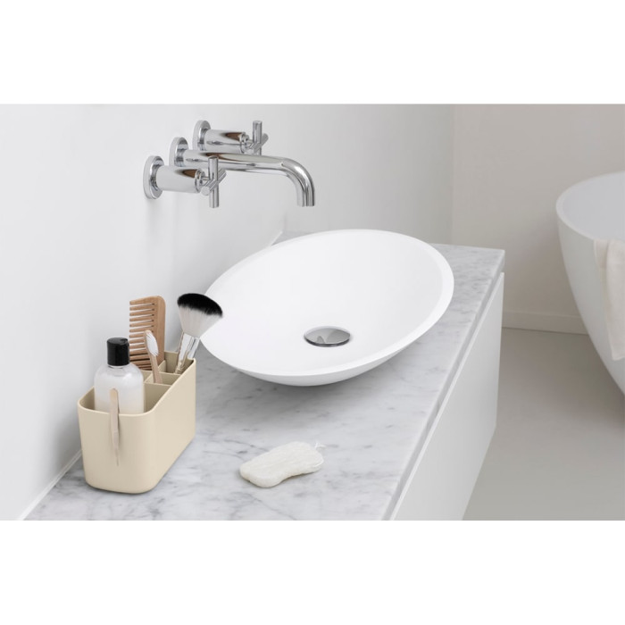 Кутия за аксесоари за баня Brabantia ReNew Soft Beige Кутия за аксесоари за баня Brabantia ReNew Soft Beige - Баня и почистване