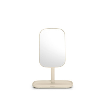 Огледало с поставка за принадлежности Brabantia ReNew Soft Beige