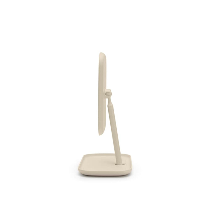 Огледало с поставка за принадлежности Brabantia ReNew Soft Beige Огледало с поставка за принадлежности Brabantia ReNew Soft Beige - Баня и почистване