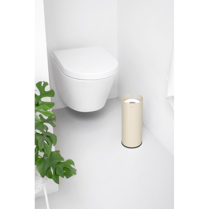 Стойка за резервна тоалетна хартия Brabantia ReNew Soft Beige Стойка за резервна тоалетна хартия Brabantia ReNew Soft Beige - Баня и почистване