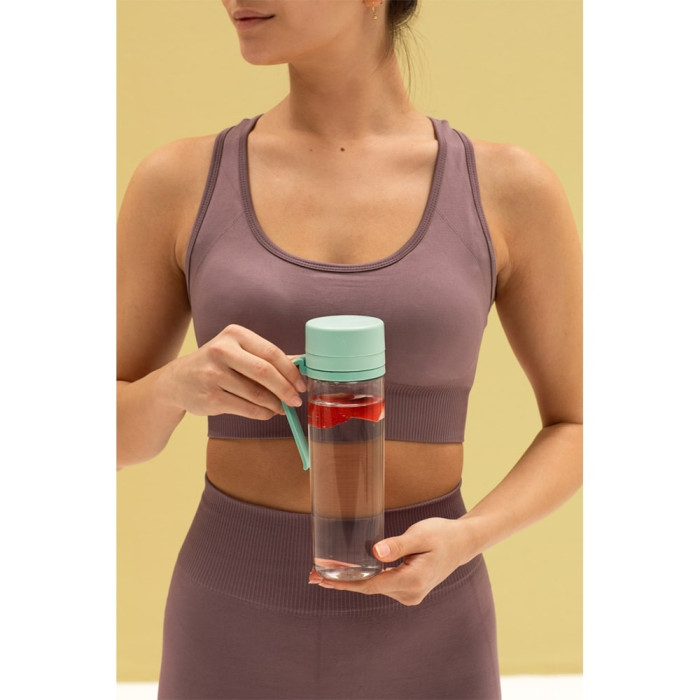 Бутилка Brabantia Make&Take 500ml Jade Green, с цедка Бутилка Brabantia Make&Take 500ml Jade Green, с цедка - Кухня