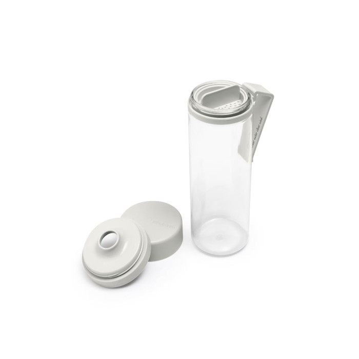 Бутилка Brabantia Make&Take 500ml Light Grey, с цедка Бутилка Brabantia Make&Take 500ml Light Grey, с цедка - Кухня