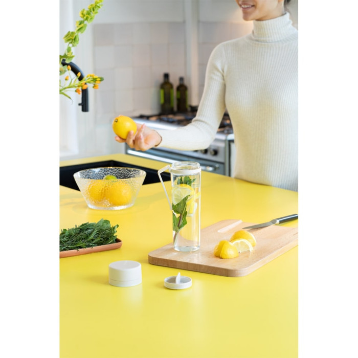 Бутилка Brabantia Make&Take 500ml Light Grey, с цедка Бутилка Brabantia Make&Take 500ml Light Grey, с цедка - Кухня