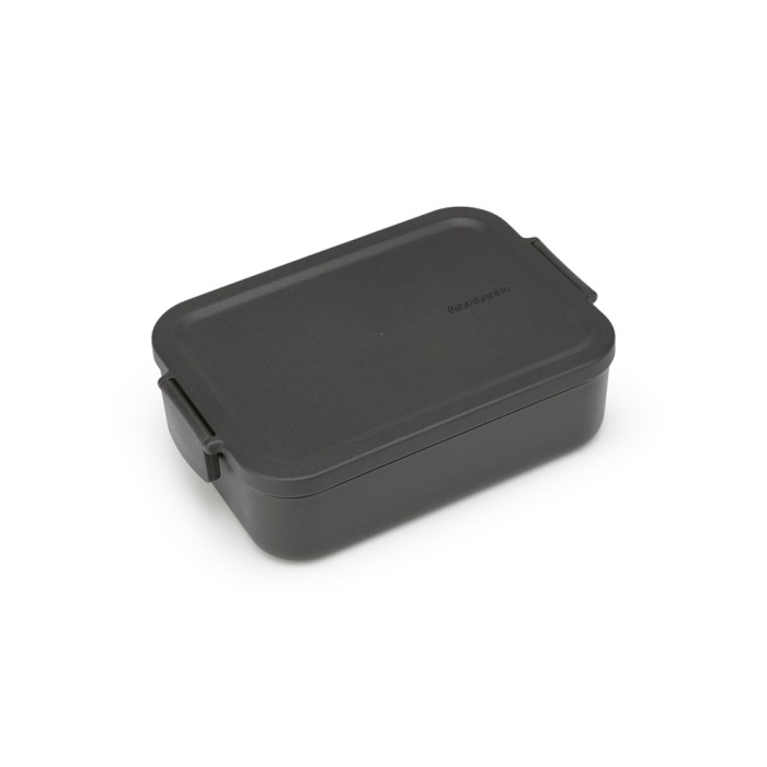 Кутия за обяд Brabantia Make&Take 1.1L, Dark Grey Кутия за обяд Brabantia Make&Take 1.1L, Dark Grey - Кухня
