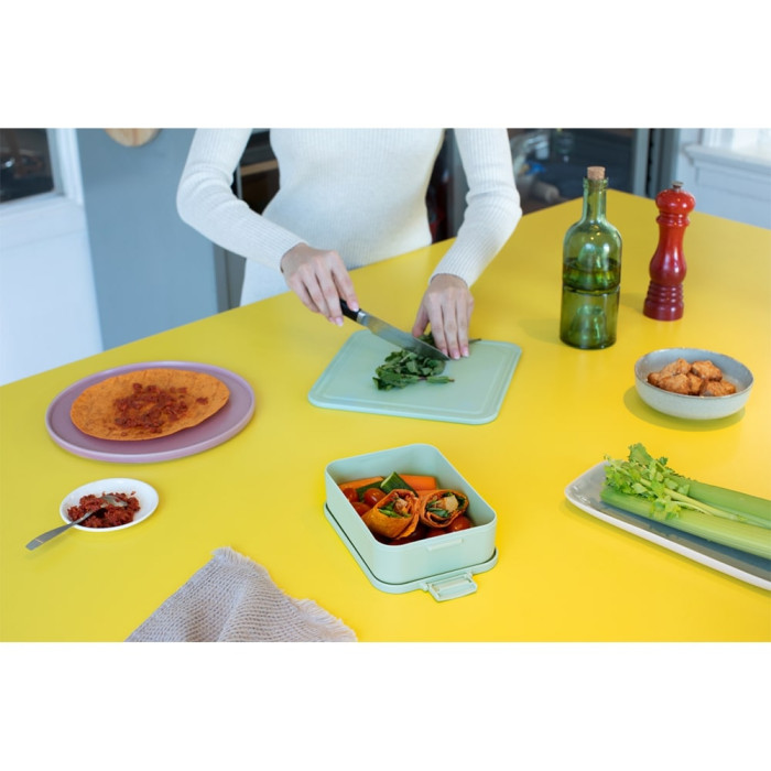 Кутия за обяд Brabantia Make&Take 1.1L, Jade Green Кутия за обяд Brabantia Make&Take 1.1L, Jade Green - Кухня