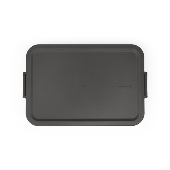 Кутия за обяд Brabantia Make&Take 1.1L, Dark Grey, плоска Кутия за обяд Brabantia Make&Take 1.1L, Dark Grey, плоска - Кухня