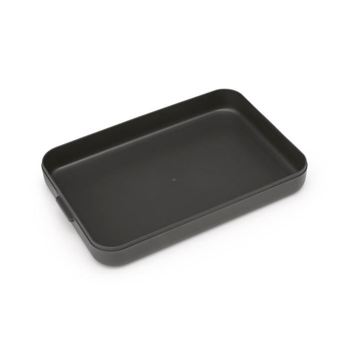 Кутия за обяд Brabantia Make&Take 1.1L, Dark Grey, плоска Кутия за обяд Brabantia Make&Take 1.1L, Dark Grey, плоска - Кухня
