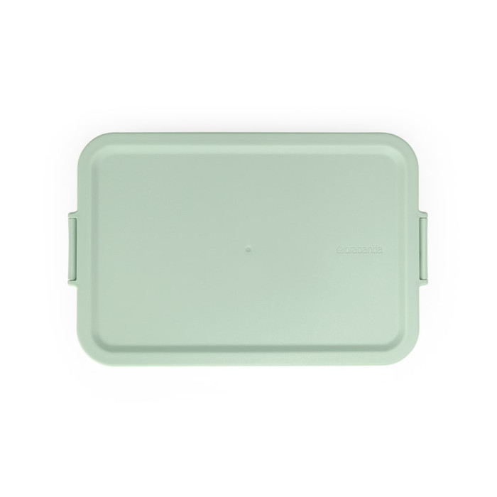 Кутия за обяд Brabantia Make&Take 1.1L, Jade Green, плоска Кутия за обяд Brabantia Make&Take 1.1L, Jade Green, плоска - Кухня