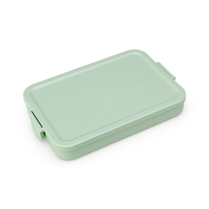 Кутия за обяд Brabantia Make&Take 1.1L, Jade Green, плоска Кутия за обяд Brabantia Make&Take 1.1L, Jade Green, плоска - Кухня