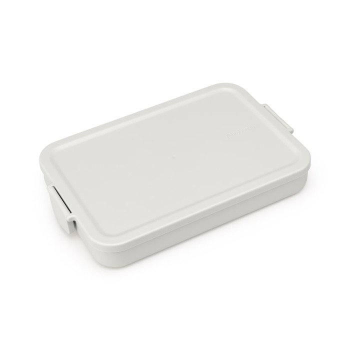 Кутия за обяд Brabantia Make&Take 1.1L, Light Grey, плоска Кутия за обяд Brabantia Make&Take 1.1L, Light Grey, плоска - Кухня