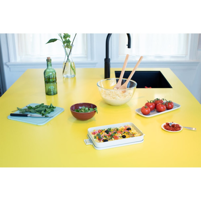 Кутия за обяд Brabantia Make&Take 1.1L, Light Grey, плоска Кутия за обяд Brabantia Make&Take 1.1L, Light Grey, плоска - Кухня