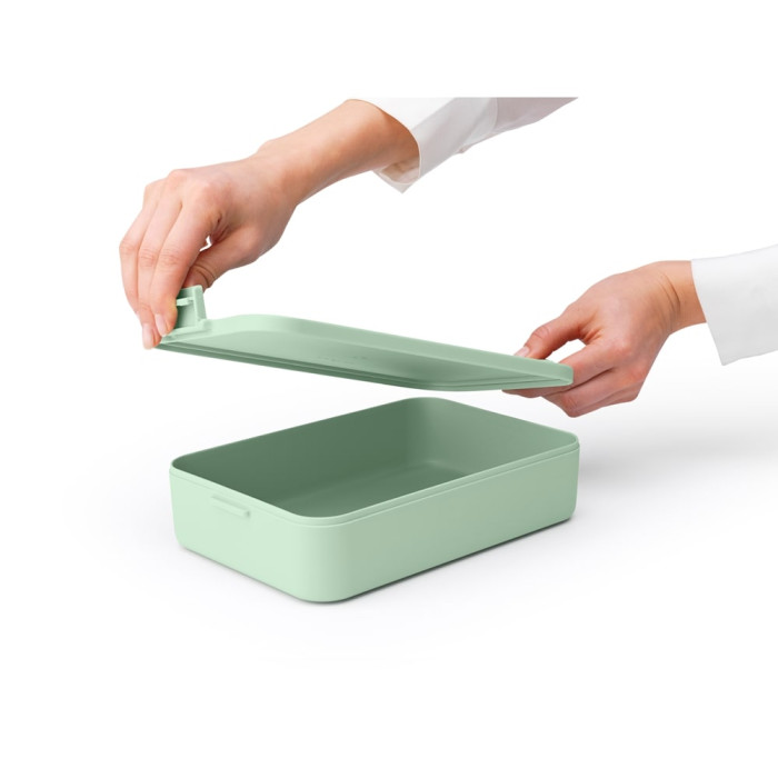 Кутия за обяд Brabantia Make&Take 2L, Jade Green Кутия за обяд Brabantia Make&Take 2L, Jade Green - Кухня