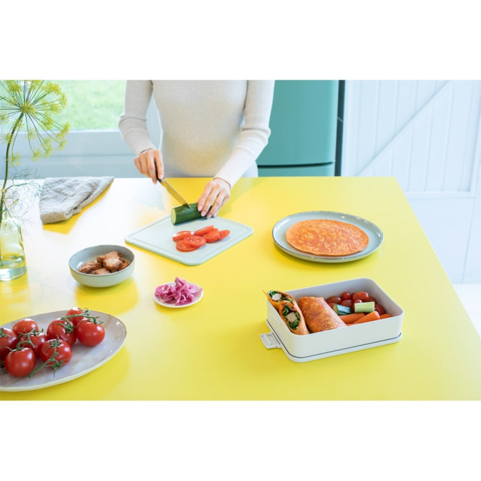 Кутия за обяд Brabantia Make&Take 2L, Light Grey Кутия за обяд Brabantia Make&Take 2L, Light Grey - Кухня