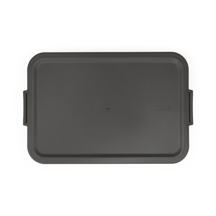 Кутия за обяд Brabantia Make&Take 2L, Dark Grey, с разделители Кутия за обяд Brabantia Make&Take 2L, Dark Grey, с разделители - Кухня