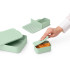 Кутия за обяд Brabantia Make&Take 2L, Jade Green, с разделители Кутия за обяд Brabantia Make&Take 2L, Jade Green, с разделители - Кухня