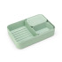 Кутия за обяд Brabantia Make&Take 2L, Jade Green, с разделители Кутия за обяд Brabantia Make&Take 2L, Jade Green, с разделители - Кухня