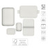 Кутия за обяд Brabantia Make&Take 2L, Light Grey, с разделители Кутия за обяд Brabantia Make&Take 2L, Light Grey, с разделители - Кухня