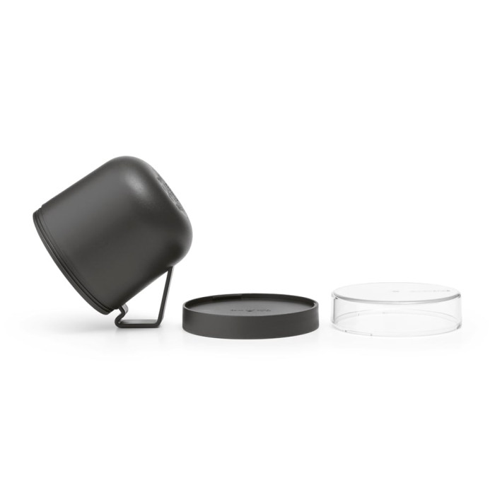 Чаша с капак Brabantia Make&Take 600ml, Dark Grey Чаша с капак Brabantia Make&Take 600ml, Dark Grey - Кухня