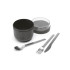 Купичка за закуска Brabantia Make&Take 500ml, Dark Grey Купичка за закуска Brabantia Make&Take 500ml, Dark Grey - Кухня