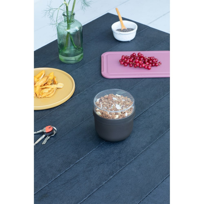 Купичка за закуска Brabantia Make&Take 500ml, Dark Grey Купичка за закуска Brabantia Make&Take 500ml, Dark Grey - Кухня