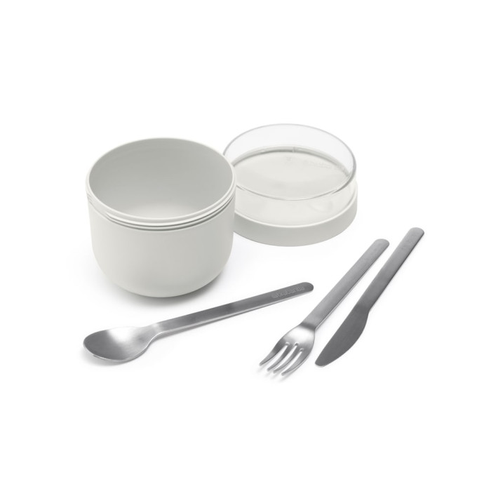 Купичка за закуска Brabantia Make&Take 500ml, Light Grey Купичка за закуска Brabantia Make&Take 500ml, Light Grey - Кухня