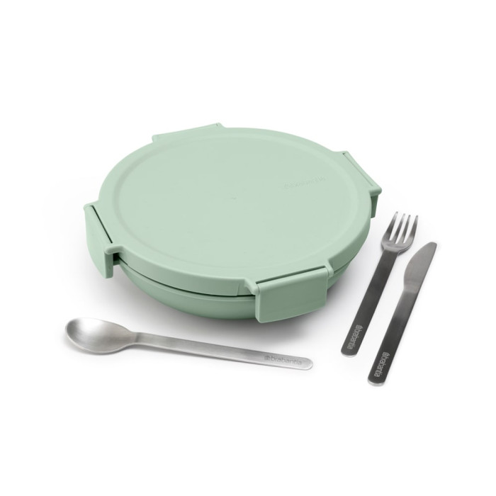 Купа за обяд Brabantia Make&Take 1L, Jade Green Купа за обяд Brabantia Make&Take 1L, Jade Green - Кухня