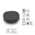 Купа за салата Brabantia Make&Take 1.3L, Dark Grey Купа за салата Brabantia Make&Take 1.3L, Dark Grey - Кухня