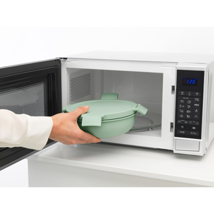 Купа за салата Brabantia Make&Take 1.3L, Jade Green Купа за салата Brabantia Make&Take 1.3L, Jade Green - Кухня