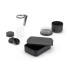 Комплект за закуска Brabantia Make&Take 3 части, Dark Grey, бутилка,купа,кутия Комплект за закуска Brabantia Make&Take 3 части, Dark Grey, бутилка,купа,кутия - Кухня