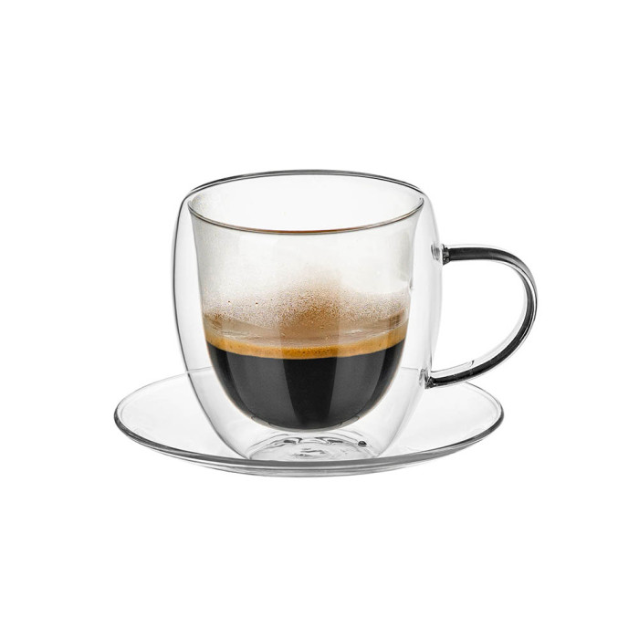 Чинийка подложна за чаша Luigi Ferrero Coffeina FR-8083 13cm, 2 броя Чинийка подложна за чаша Luigi Ferrero Coffeina FR-8083 13cm, 2 броя - Кухня