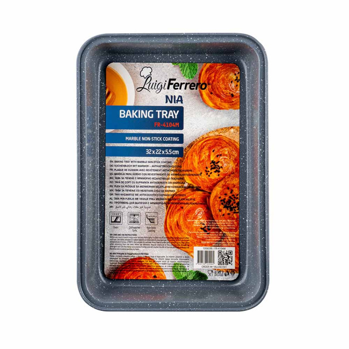Тава за печене Luigi Ferrero Prima FR-4104M 32x22x5.5cm Тава за печене Luigi Ferrero Prima FR-4104M 32x22x5.5cm - Кухня